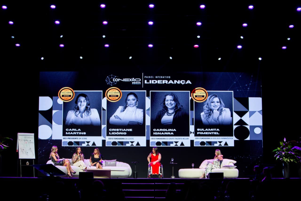 Cristiane Lidório no Conexão EBEM - Painel de Liderança Feminina e IA